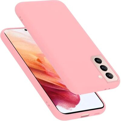 Coque Rose Liquide pour Samsung Galaxy S22 - Étui - Publicité Coque Rose Liquide pour Samsung Galaxy S22 - Étui - Publicité