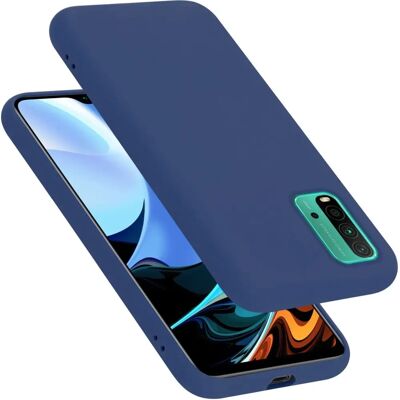 Coque de protection en silicone liquide Xiaomi RedMi 9T / POCO M3 - Publicité Coque de protection en silicone liquide Xiaomi RedMi 9T / POCO M3 - Publicité