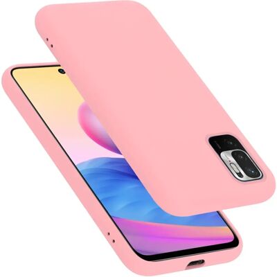 Xiaomi RedMi NOTE 10 5G / POCO M3 PRO 5G Flüssiges Silikon Hülle - Pink Xiaomi RedMi NOTE 10 5G / POCO M3 PRO 5G Flüssiges Silikon Hülle - Pink