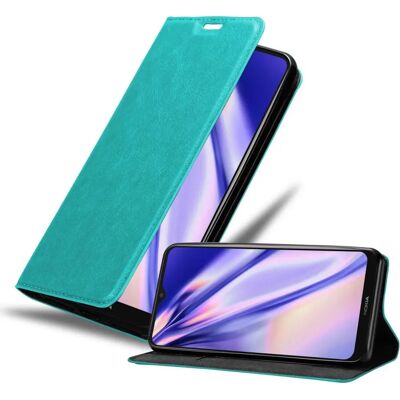 Nokia G50 5G Kotelo - Suojaus standilla ja korttitaskulla Nokia G50 5G Kotelo - Suojaus standilla ja korttitaskulla