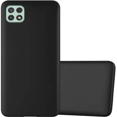 Samsung Galaxy A22 5G Matte Metallic Black TPU Hülle - Schutzcover Samsung Galaxy A22 5G Matte Metallic Black TPU Hülle - Schutzcover