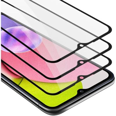 Samsung Galaxy A03s - Protecteur d'écran - Verre trempé plein écran - Publicité Samsung Galaxy A03s - Protecteur d'écran - Verre trempé plein écran - Publicité