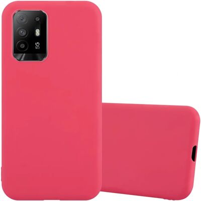 Coque Cadorabo Rouge Candy Oppo A94 5G - Ultra Fine TPU - Publicité Coque Cadorabo Rouge Candy Oppo A94 5G - Ultra Fine TPU - Publicité