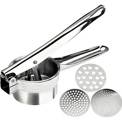 Intirilife Edelstahl Multifunktionaler Kartoffelstampfer - Küche & Catering Intirilife Edelstahl Multifunktionaler Kartoffelstampfer - Küche & Catering