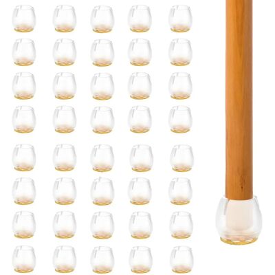 Intirilife Set aus 40 braunen Stuhlfußkappen - Möbel- und Bodenprotektor Intirilife Set aus 40 braunen Stuhlfußkappen - Möbel- und Bodenprotektor