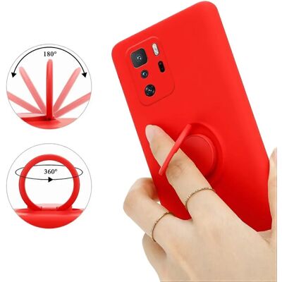 Xiaomi POCO X3 GT Flüssigkeitsrotes stoßfestes TPU-Cover - Schutz & Stil Xiaomi POCO X3 GT Flüssigkeitsrotes stoßfestes TPU-Cover - Schutz & Stil