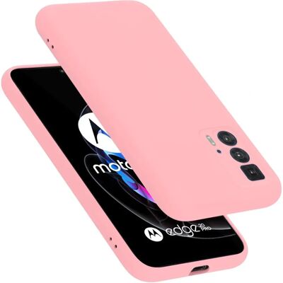 Coque TPU Liquide Rose Cadorabo pour Motorola EDGE 20 PRO / EDGE S PRO - Étui en silicone - Publicité Coque TPU Liquide Rose Cadorabo pour Motorola EDGE 20 PRO / EDGE S PRO - Étui en silicone - Publicité