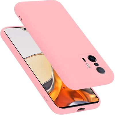 Cadorabo Xiaomi 11T / 11T PRO Flüssiges Pink TPU Hülle Cadorabo Xiaomi 11T / 11T PRO Flüssiges Pink TPU Hülle