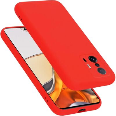 Cadorabo Xiaomi 11T / 11T PRO Liquid Red Hülle Cadorabo Xiaomi 11T / 11T PRO Liquid Red Hülle