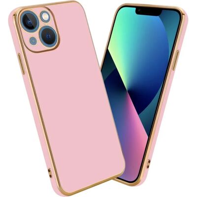 Apple iPhone 13 MINI Pink Kamera TPU Hülle - Handy Cover Apple iPhone 13 MINI Pink Kamera TPU Hülle - Handy Cover