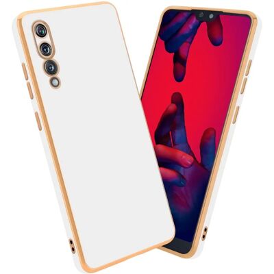 Huawei P20 PRO / P20 PLUS Weiße Kamera-Schutz Dünne Hülle Huawei P20 PRO / P20 PLUS Weiße Kamera-Schutz Dünne Hülle