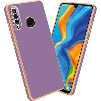 Coque de protection Huawei P30 LITE - Caméra - Violette - Publicité Coque de protection Huawei P30 LITE - Caméra - Violette - Publicité