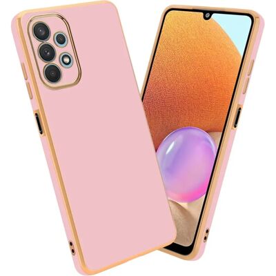 Coque TPU de Protection avec Caméra Rose Or pour Samsung Galaxy A32 4G - Publicité Coque TPU de Protection avec Caméra Rose Or pour Samsung Galaxy A32 4G - Publicité