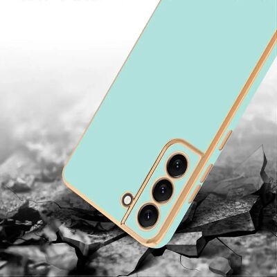 Cadorabo Mintgrünes Samsung Galaxy S22 PLUS TPU-Hülle - Kameraschutz Cadorabo Mintgrünes Samsung Galaxy S22 PLUS TPU-Hülle - Kameraschutz