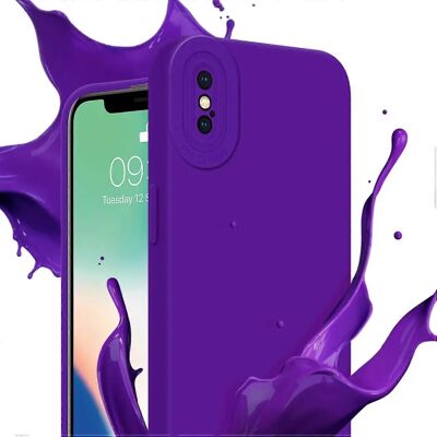 Coque iPhone X / XS en TPU Mat avec Protection d’Appareil Photo - Publicité Coque iPhone X / XS en TPU Mat avec Protection d’Appareil Photo - Publicité