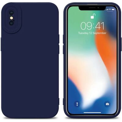 Coque iPhone X / XS en TPU - Mat avec Protecteur d'Appareil Photo - Publicité Coque iPhone X / XS en TPU - Mat avec Protecteur d'Appareil Photo - Publicité