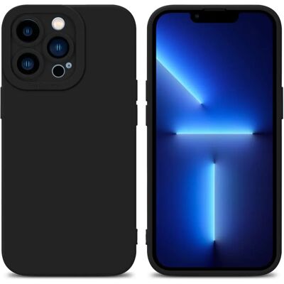 Coque iPhone 12 PRO MAX - TPU Mat Noir - Étui de Protection - Publicité Coque iPhone 12 PRO MAX - TPU Mat Noir - Étui de Protection - Publicité