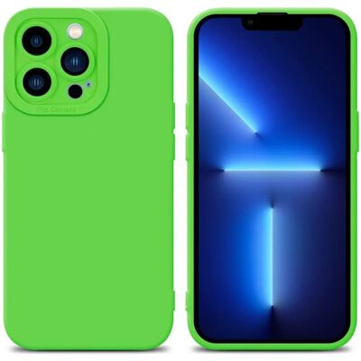 Coque iPhone 12 PRO MAX - Protection TPU, Caméra - Vert - Publicité Coque iPhone 12 PRO MAX - Protection TPU, Caméra - Vert - Publicité