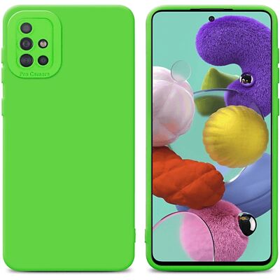Samsung Galaxy A51 4G / M40s TPU Matte Hülle - Grün - Handyhülle Samsung Galaxy A51 4G / M40s TPU Matte Hülle - Grün - Handyhülle