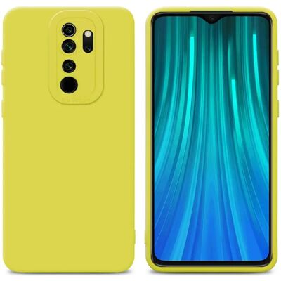 Coque TPU pour Xiaomi RedMi NOTE 8 PRO - Mat Fluide Jaune - Publicité Coque TPU pour Xiaomi RedMi NOTE 8 PRO - Mat Fluide Jaune - Publicité