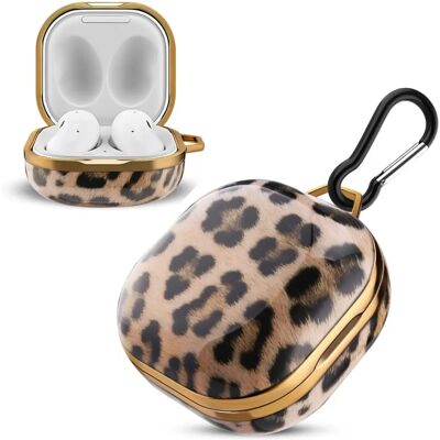 Cadorabo Samsung Galaxy Buds Schutz Leopard - Kopfhörer Etui Cadorabo Samsung Galaxy Buds Schutz Leopard - Kopfhörer Etui