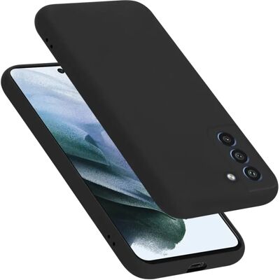 Samsung Galaxy S21 FE Flüssiges Silikon Hülle Schwarz Samsung Galaxy S21 FE Flüssiges Silikon Hülle Schwarz