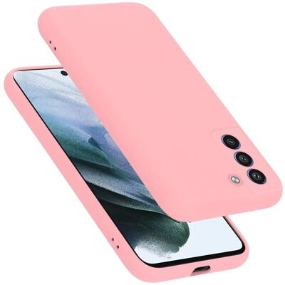 Cadorabo Samsung Galaxy S21 FE - Flüssiges Pink TPU Hülle Cadorabo Samsung Galaxy S21 FE - Flüssiges Pink TPU Hülle