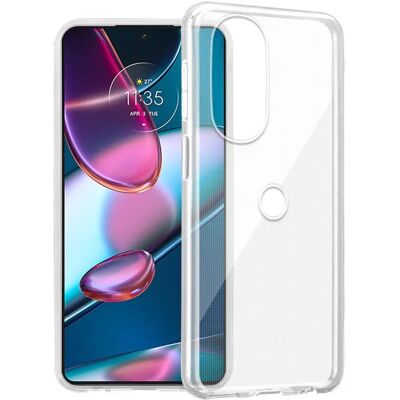 Läpinäkyvä silikonipuhelimen suojus Motorola EDGE 30 PRO / EDGE+ - Suojaus Läpinäkyvä silikonipuhelimen suojus Motorola EDGE 30 PRO / EDGE+ - Suojaus