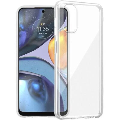 Cadorabo Motorola MOTO G22 Transparent TPU Silicone Case - Phone Cover Cadorabo Motorola MOTO G22 Transparent TPU Silicone Case - Phone Cover