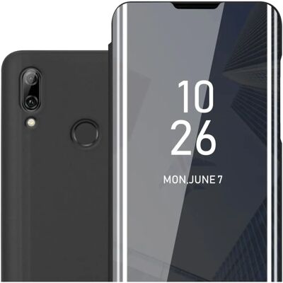 Cadorabo Smart View Spiegel Book Hülle für Honor 10 LITE / Huawei P SMART 2019 - Schwarz Cadorabo Smart View Spiegel Book Hülle für Honor 10 LITE / Huawei P SMART 2019 - Schwarz
