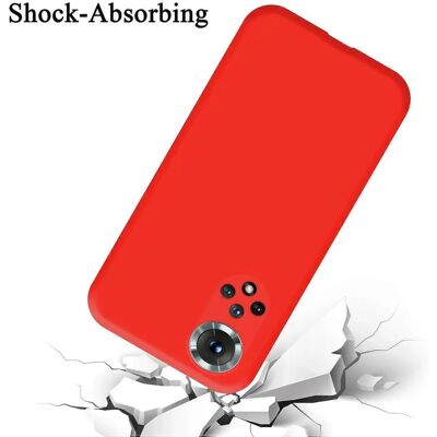 Honor 50 / Huawei NOVA 9 Liquid Silikon Hülle - Rot Honor 50 / Huawei NOVA 9 Liquid Silikon Hülle - Rot