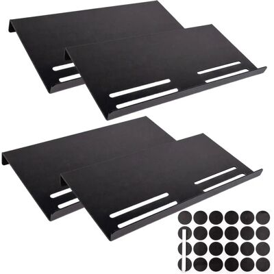 Intirilife - Spice Drawer Organizer - Schwarz - Acryl - Kitchen Organizer Intirilife - Spice Drawer Organizer - Schwarz - Acryl - Kitchen Organizer