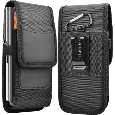 Cadorabo Universale Samsung Galaxy S21 5G Handyhülle mit Gürtelclip Cadorabo Universale Samsung Galaxy S21 5G Handyhülle mit Gürtelclip