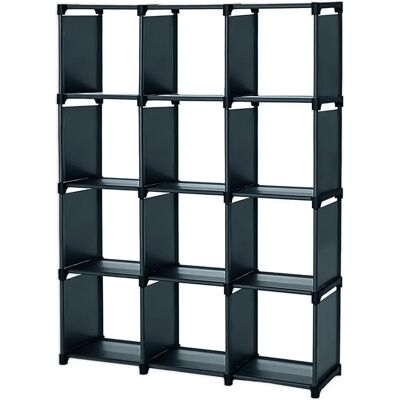 Intirilife - Regal - Modulares - Würfel Bookcase Intirilife - Regal - Modulares - Würfel Bookcase