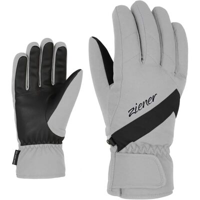 Ziener Kaiti Grau Wasserdichte Skihandschuhe - Skihandschuhe Ziener Kaiti Grau Wasserdichte Skihandschuhe - Skihandschuhe