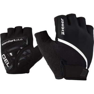 Guanti da ciclismo ZIENER Celal - Suede sintetico traspirante - Imbottitura in gel - Facile da indossare e togliere - Nero Guanti da ciclismo ZIENER Celal - Suede sintetico traspirante - Imbottitura in gel - Facile da indossare e togliere - Nero