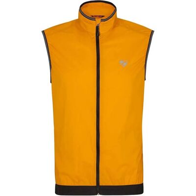 Gilet Nechamus Jaune Coupe-Vent de ZIENER - Gilet - Publicité Gilet Nechamus Jaune Coupe-Vent de ZIENER - Gilet - Publicité