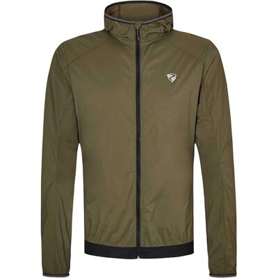 Veste Neihart Vert Feuille - Coupe-Vent Imperméable - Publicité Veste Neihart Vert Feuille - Coupe-Vent Imperméable - Publicité