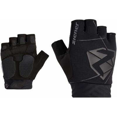 Gants de cyclisme ZIENER CECKO pour homme - Noir - Publicité Gants de cyclisme ZIENER CECKO pour homme - Noir - Publicité