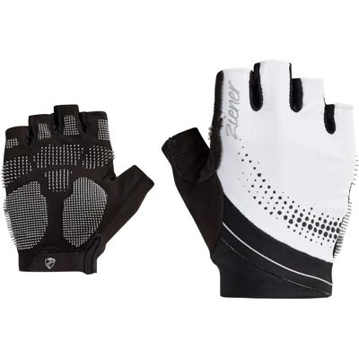 Gants de vélo ZIENER COKKO pour femmes - Fibre synthétique - Blanc Gants de vélo ZIENER COKKO pour femmes - Fibre synthétique - Blanc