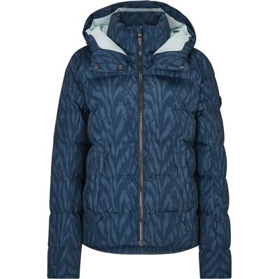 ZIENER Tusja Blaue Skijacke - Damen Ski Jacke ZIENER Tusja Blaue Skijacke - Damen Ski Jacke
