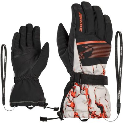 ZIENER Beige GENTIAN AS Ski Gloves - Waterproof, Windproof ZIENER Beige GENTIAN AS Ski Gloves - Waterproof, Windproof