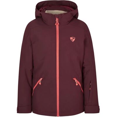 Ziener Skiwear Mädchen Skijacke - Amely Samtrot - Ski Jacke Ziener Skiwear Mädchen Skijacke - Amely Samtrot - Ski Jacke