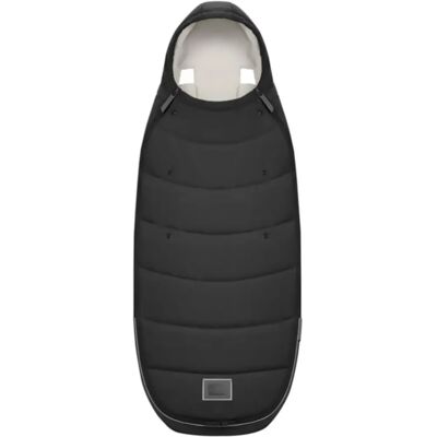 Cybex Platinum Footmuff - Sepia Black - Water-resistant, Teddy fleece, Universal fit Cybex Platinum Footmuff - Sepia Black - Water-resistant, Teddy fleece, Universal fit