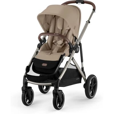 Cybex Gazelle S Pushchair - Almond Beige - Family Versatile Stroller Cybex Gazelle S Pushchair - Almond Beige - Family Versatile Stroller