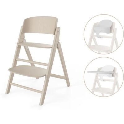 Cybex Click & Fold 3-in-1 Highchair Set - Natural Cybex Click & Fold 3-in-1 Highchair Set - Natural