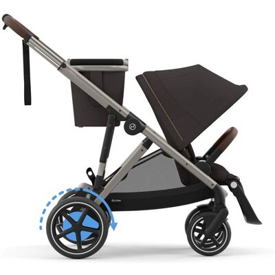 Cybex e-Gazelle S Elektrischer Kinderwagen - Braun Cybex e-Gazelle S Elektrischer Kinderwagen - Braun