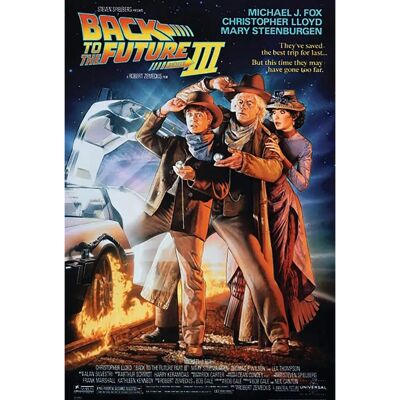 Close Up Zur³ck in die Zukunft III Poster Michael J. Fox, Christopher Lloyd - Poster Close Up Zur³ck in die Zukunft III Poster Michael J. Fox, Christopher Lloyd - Poster