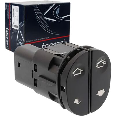 Topran Ford Fiesta V Fusion Window Switch - Electric - Black Topran Ford Fiesta V Fusion Window Switch - Electric - Black