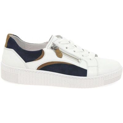 Gabor Wemo Womens Trainers - White Marine - Size 6 Gabor Wemo Womens Trainers - White Marine - Size 6